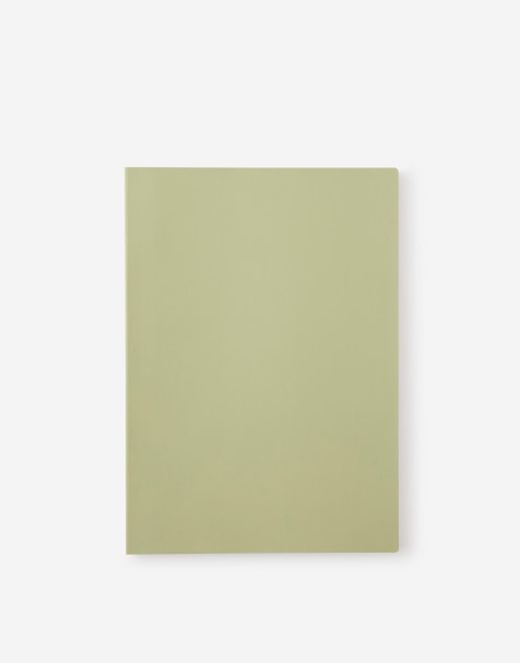 TYPO Metro b5 soft lined notebook in green - view 1