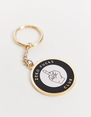 Middle hot sale finger keyring