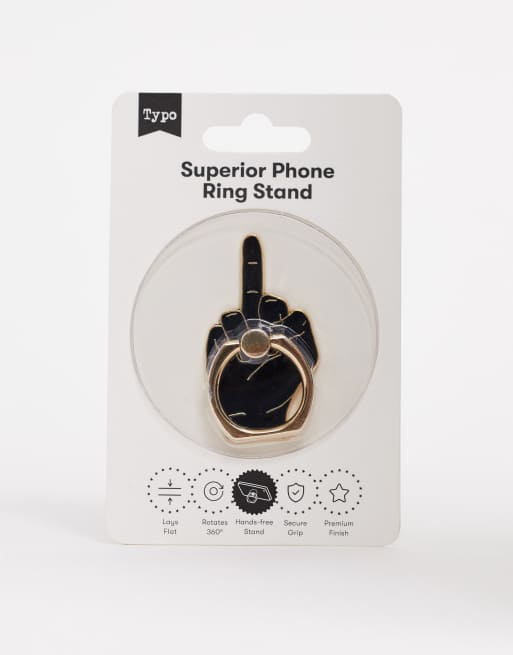 Middle finger ring on sale holder