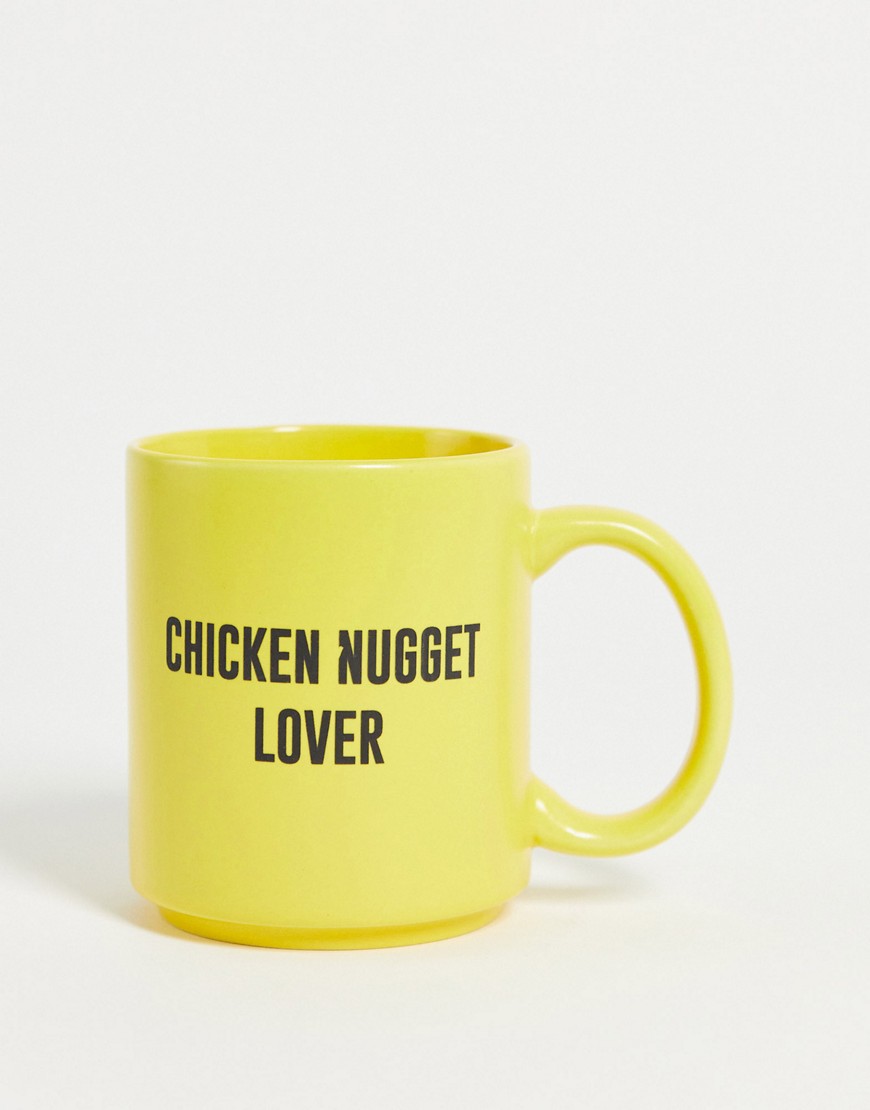 Typo - Mok met 'chicken nugget lover'-Meerkleurig