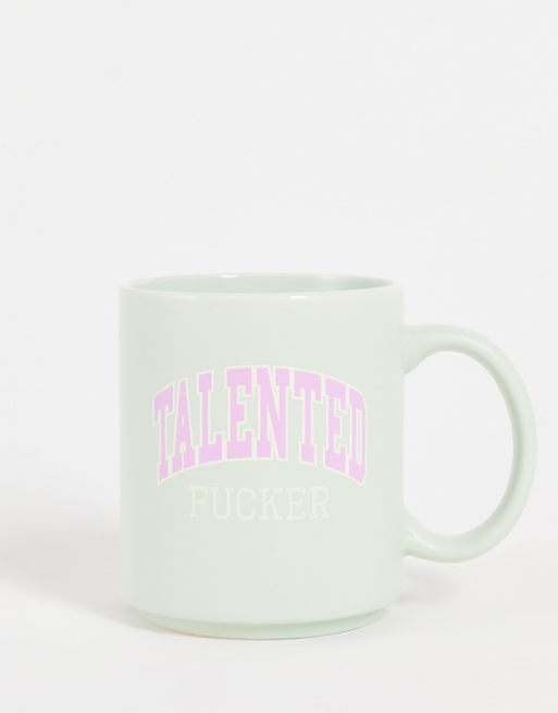 Typo - Mug à inscription « Talented »
