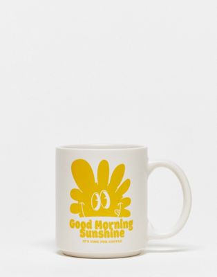 Typo mug with sunshine slogan