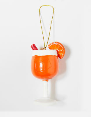 TYPO Typo orange spritz Christmas decoration