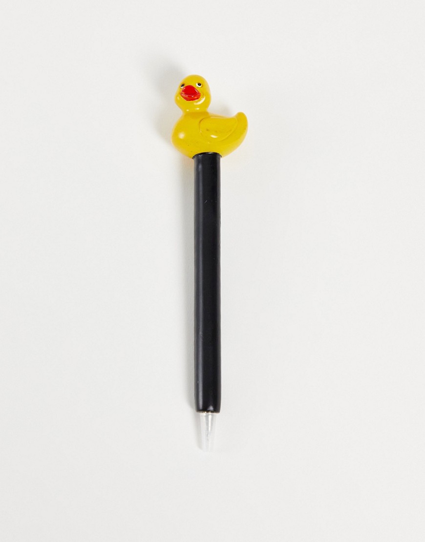 Typo pen with yellow duck