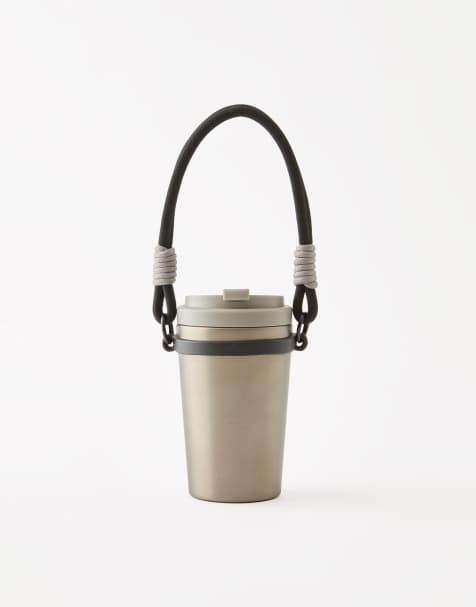 TYPO Premium metal commuter cup in black - view 1