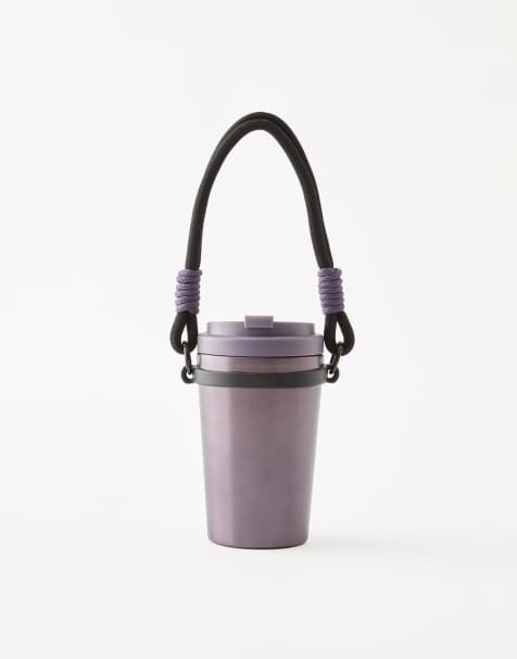 TYPO Premium metal commuter cup in purple - view 1