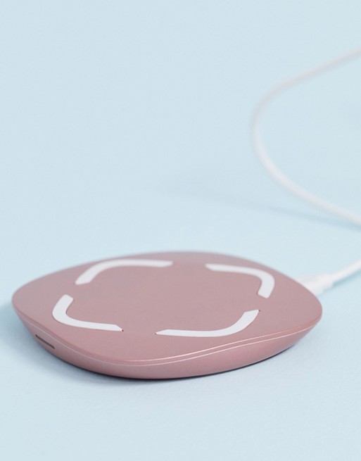 Typo rose gold wireless charger