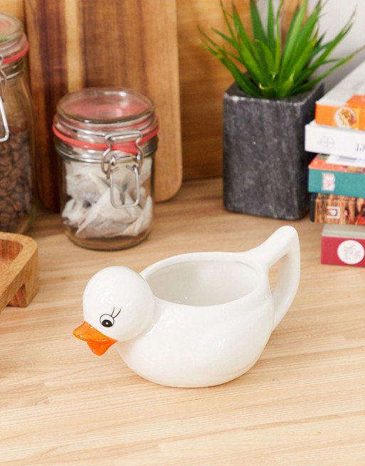 Typo rubber duck mug