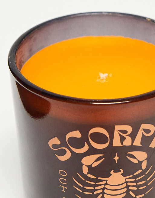 Typo - Scorpio - Candela nera con segno zodiacale, 3 di 4