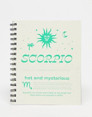Typo Scorpio star sign A5 notebook