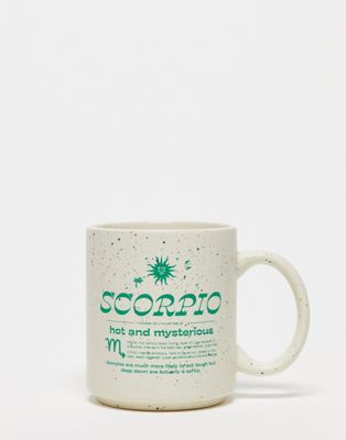 Typo Scorpio starsign mug