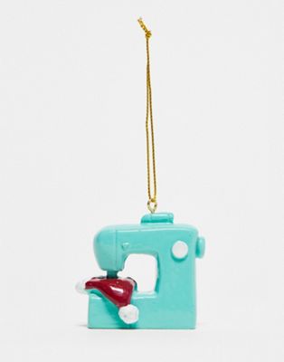 Typo sewing machine Christmas decoration