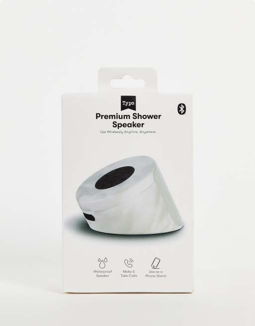 Typo - Speaker da doccia grigio tie-dye