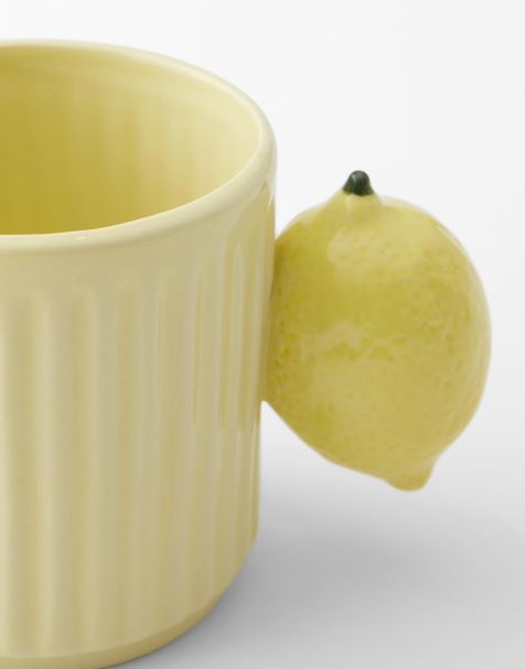 TYPO Squeeze it fruit mug in yellow - view 1