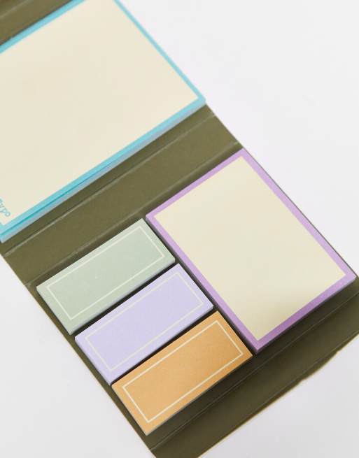 Typo sticky pocket note set | ASOS
