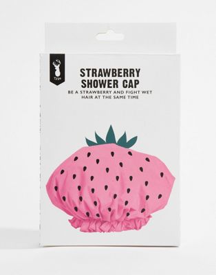 strawberry shower cap