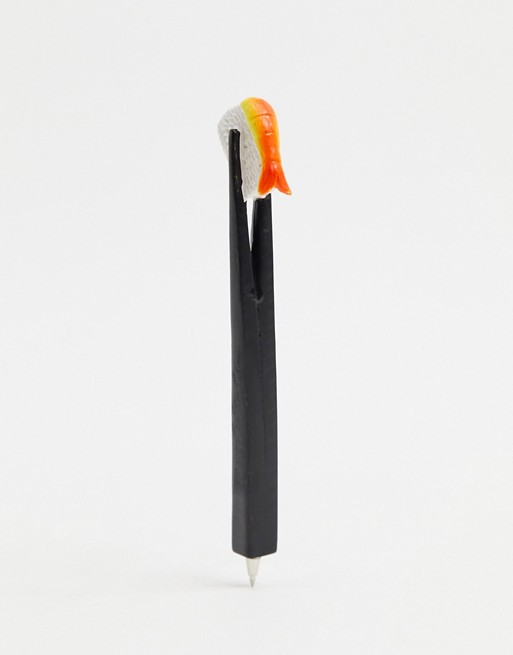 Typo sushi & chopsticks novelty pen