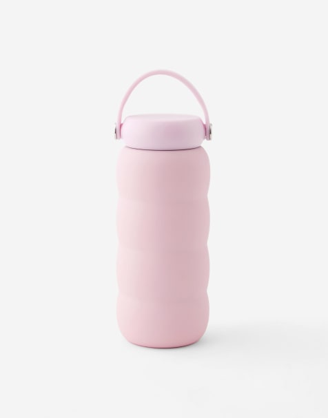 TYPO The cloud metal drink bottle in pink - view 1