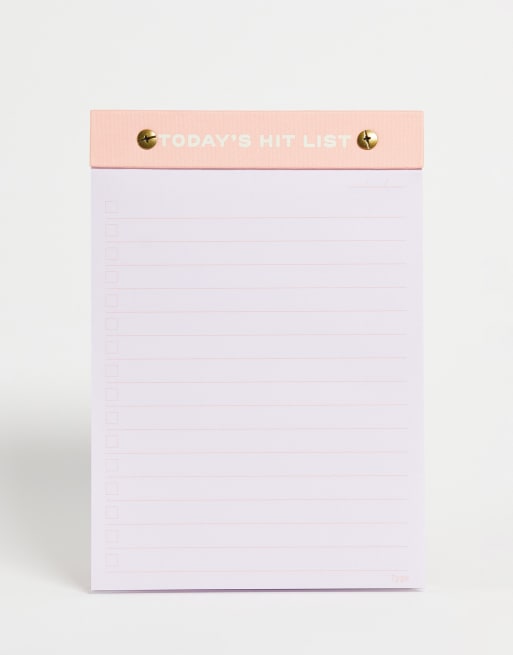 TYPO - To Do List - Lyslilla planlægningsblok