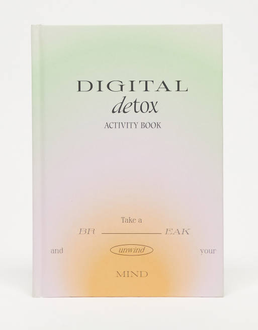 Typo wellness 'digital detox A5 activity journal ASOS