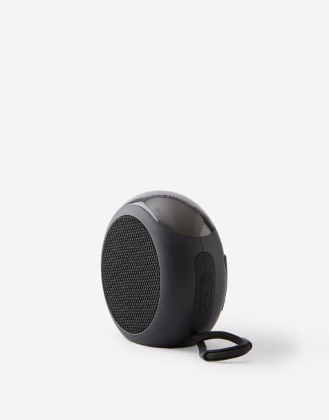 TYPO Wireless led portable speaker in black - view 1