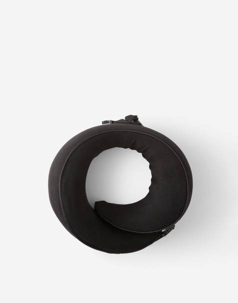 TYPO Wrap around travel pillow in black - view 1