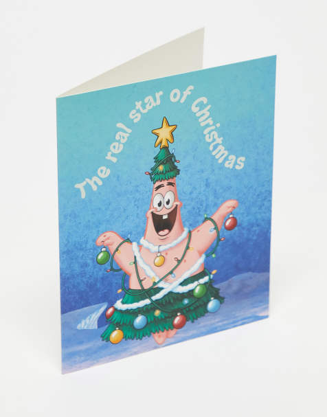 Typo x Bob l'éponge - Carte de Noël - view 1