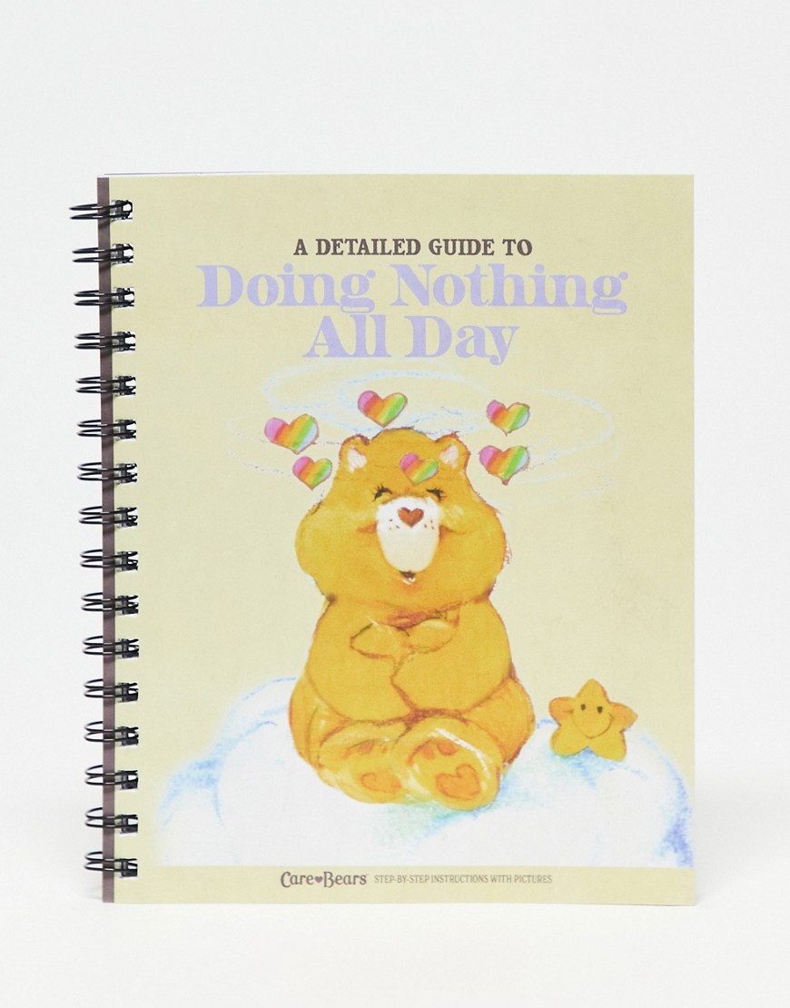 Typo x Care Bears A5 notebook with slogan - YELLOW