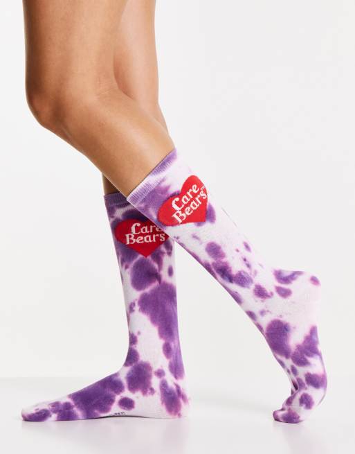 Typo x Care Bears - Chaussettes à imprimé cœur Bisounours