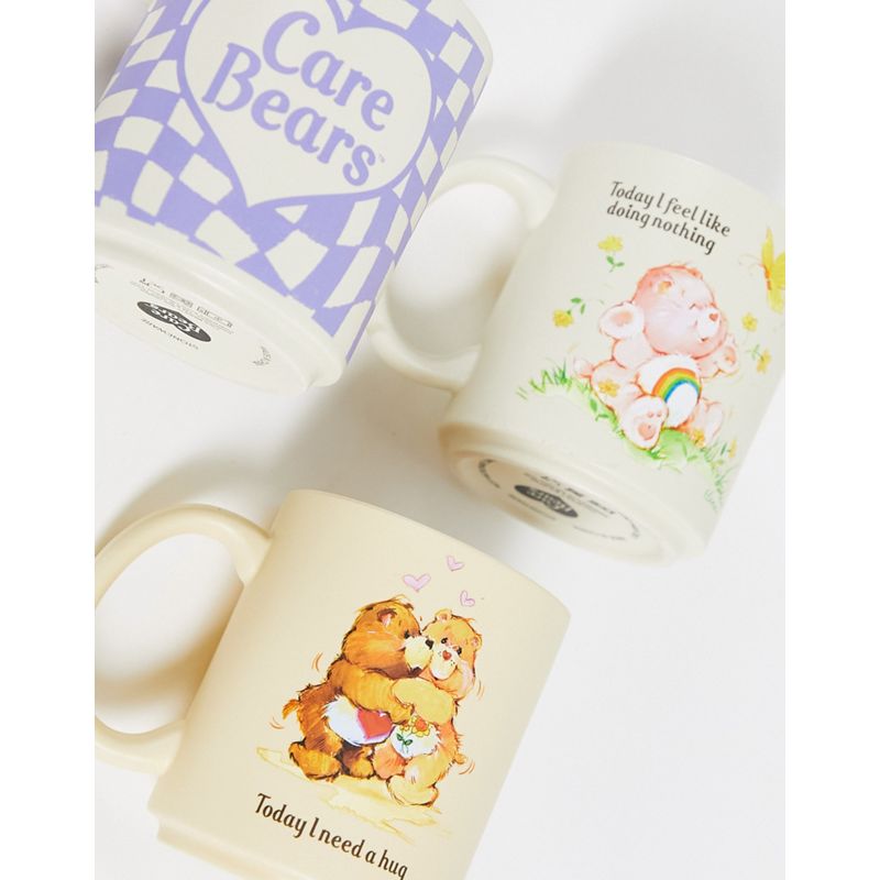 Regali di compleanno Donna TYPO x Care Bears - Confezione da 3 tazze impilabili 