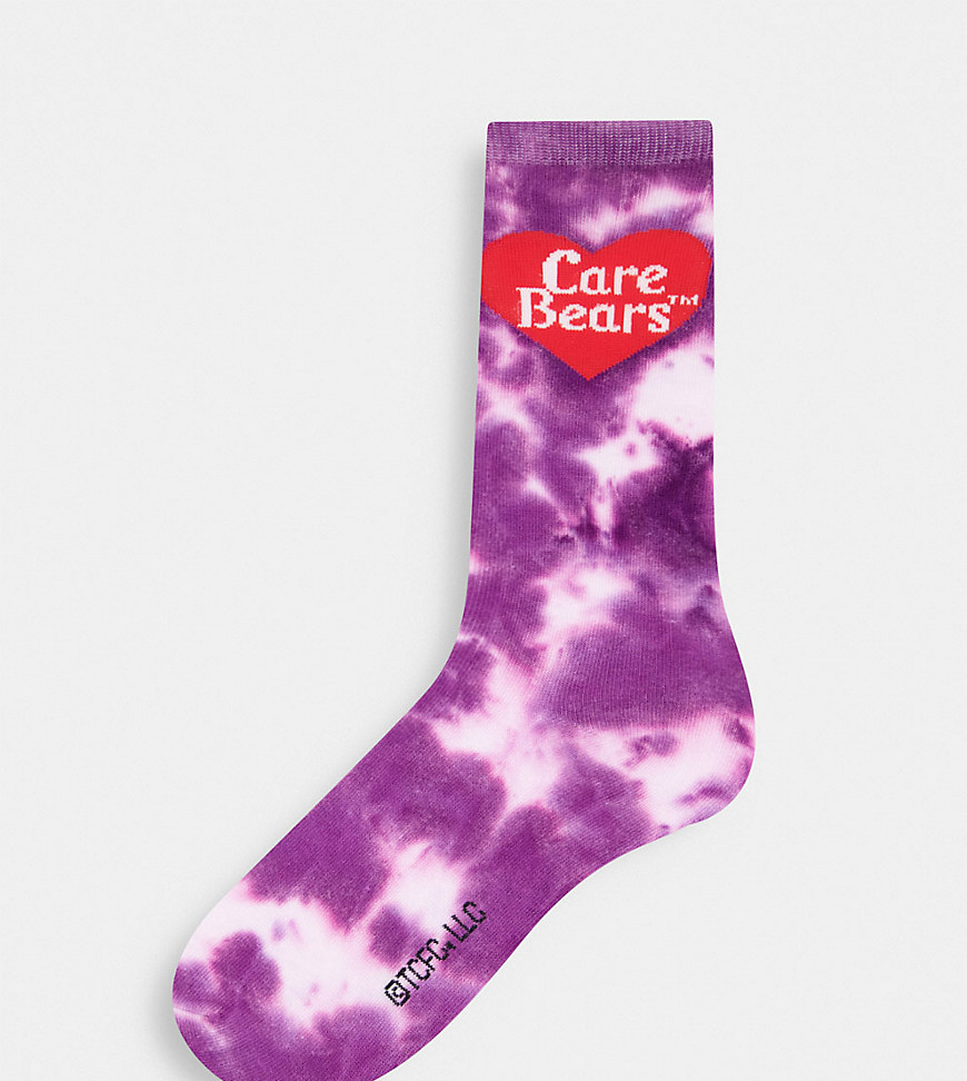 Typo x Care Bears heart print socks-Pink