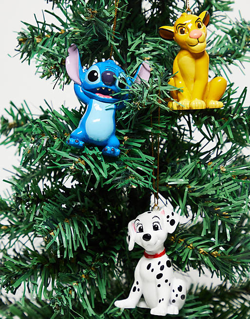 Typo X Disney - Lot de 3 décorations de Noël