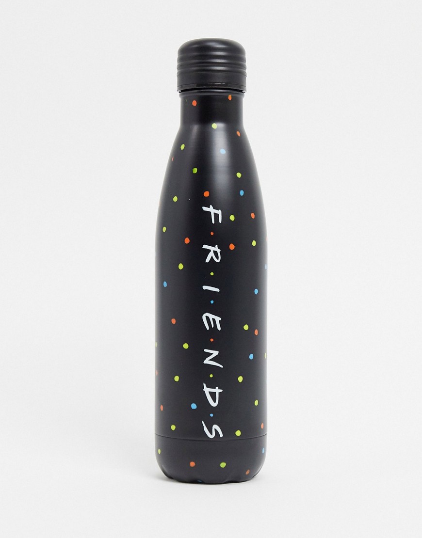 Typo X Friends 500 ml metal water bottle in black