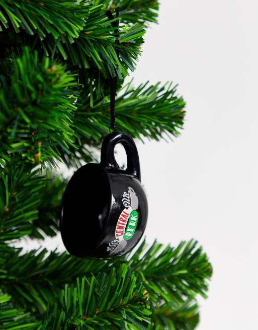Typo x Friends - Décoration de Noël en forme de mug avec inscription Central Perk