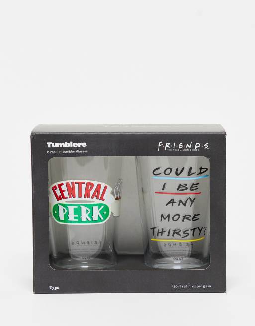 Typo x Friends set of 2 pint glasses 