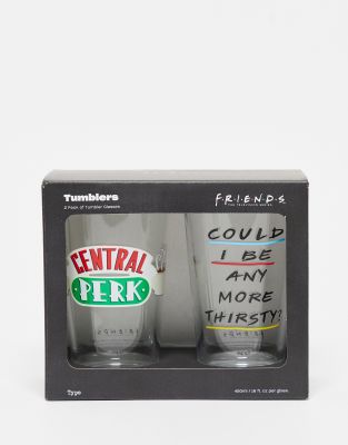 Typo x Friends set of 2 pint glasses | ASOS