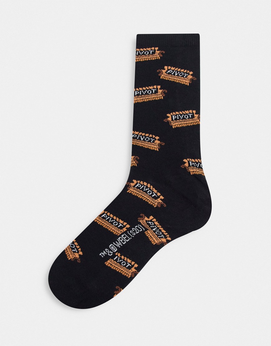Typo x Friends socks with pivot logo-Multi