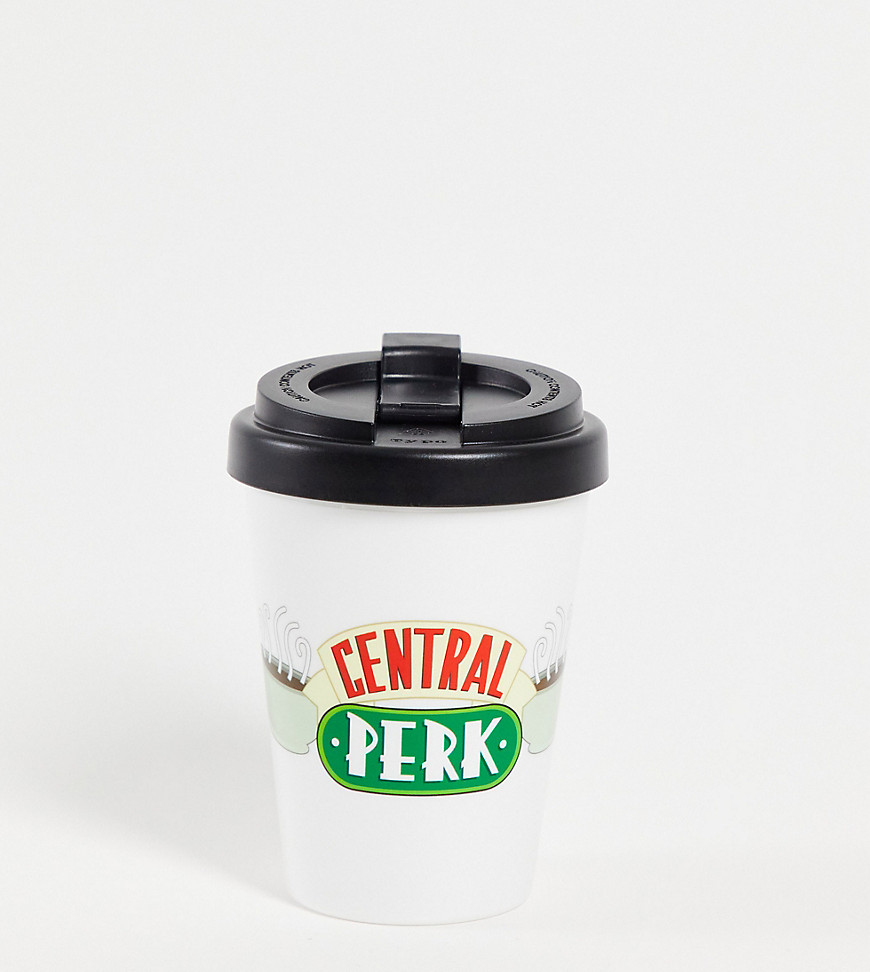 Typo x Friends take away coffee cup with central perk slogan-White