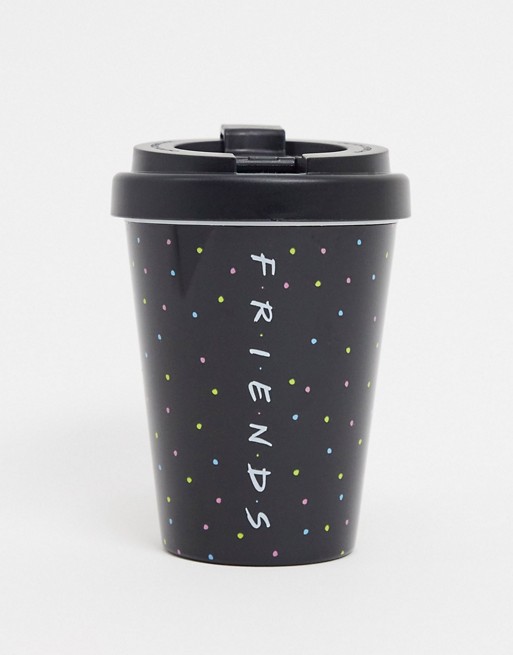 Typo x Friends takeaway coffe cup with logo print