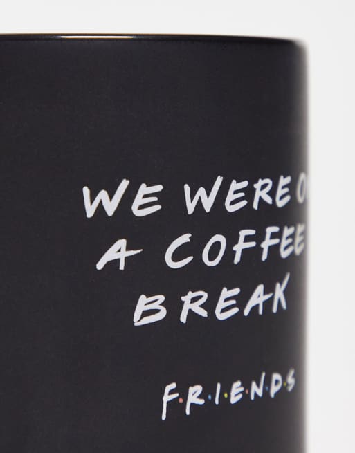 Typo x Friends - Tazza con scritta "We Were On A Coffee Break", 3 di 4