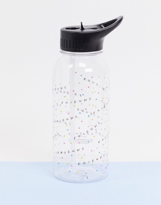 Typo x Friends 1L water bottle with logo print
