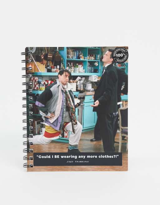 Typo x Friends - Wearing any more clothes - Carnet A5 avec slogan - MULTI