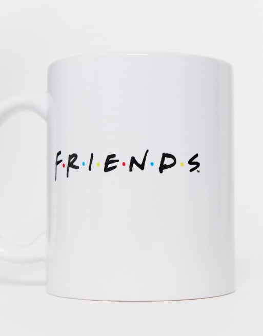 Typo x Friends - Weißer Becher mit Schriftzug und ...