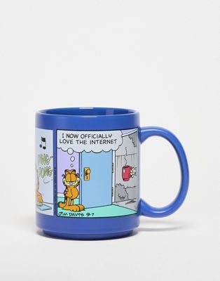Typo x Garfield mug in blue - ASOS Price Checker