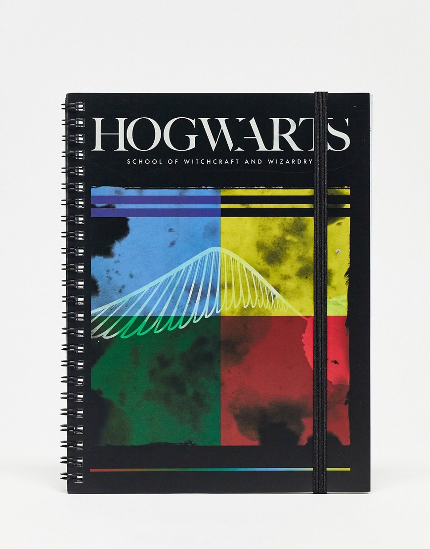 Typo x Harry Potter A5 Hogwarts House colors notebook-Multi