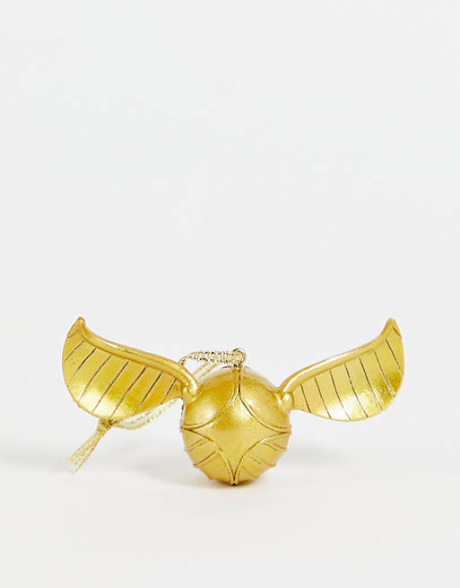 Typo x Harry Potter Christmas decoration golden snitch