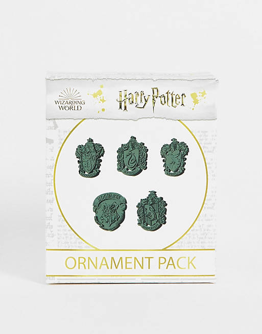 Men Typo x Harry Potter pack of 5 Christmas decorations 
