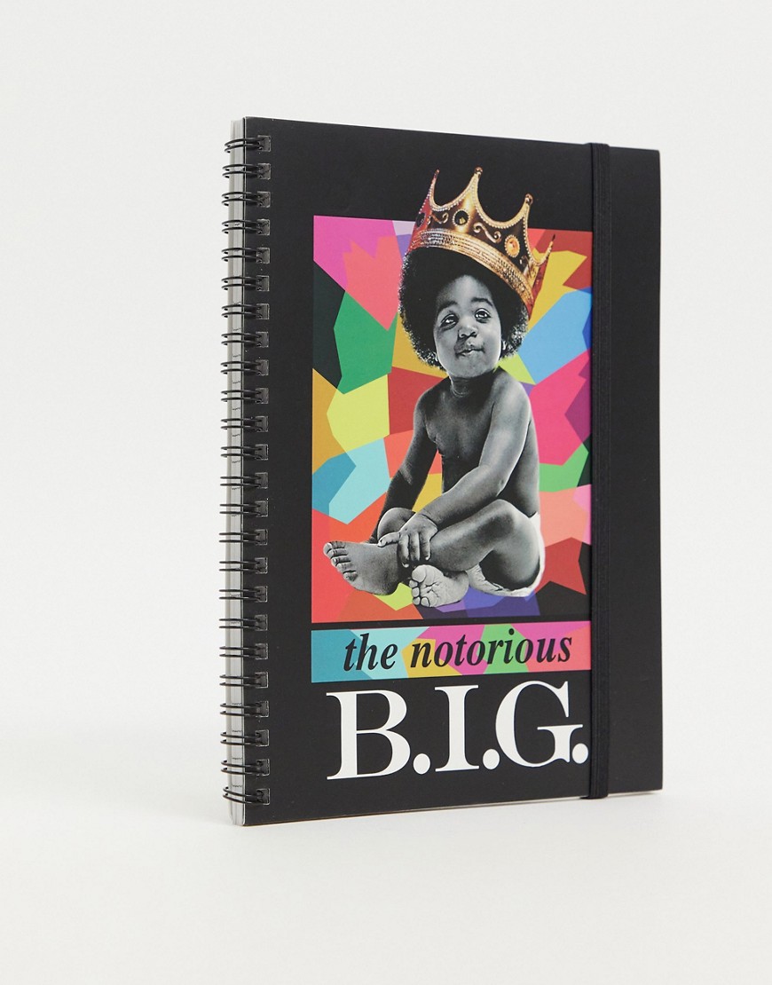 Typo X Notorious B.I.G A5 notepad-Brown