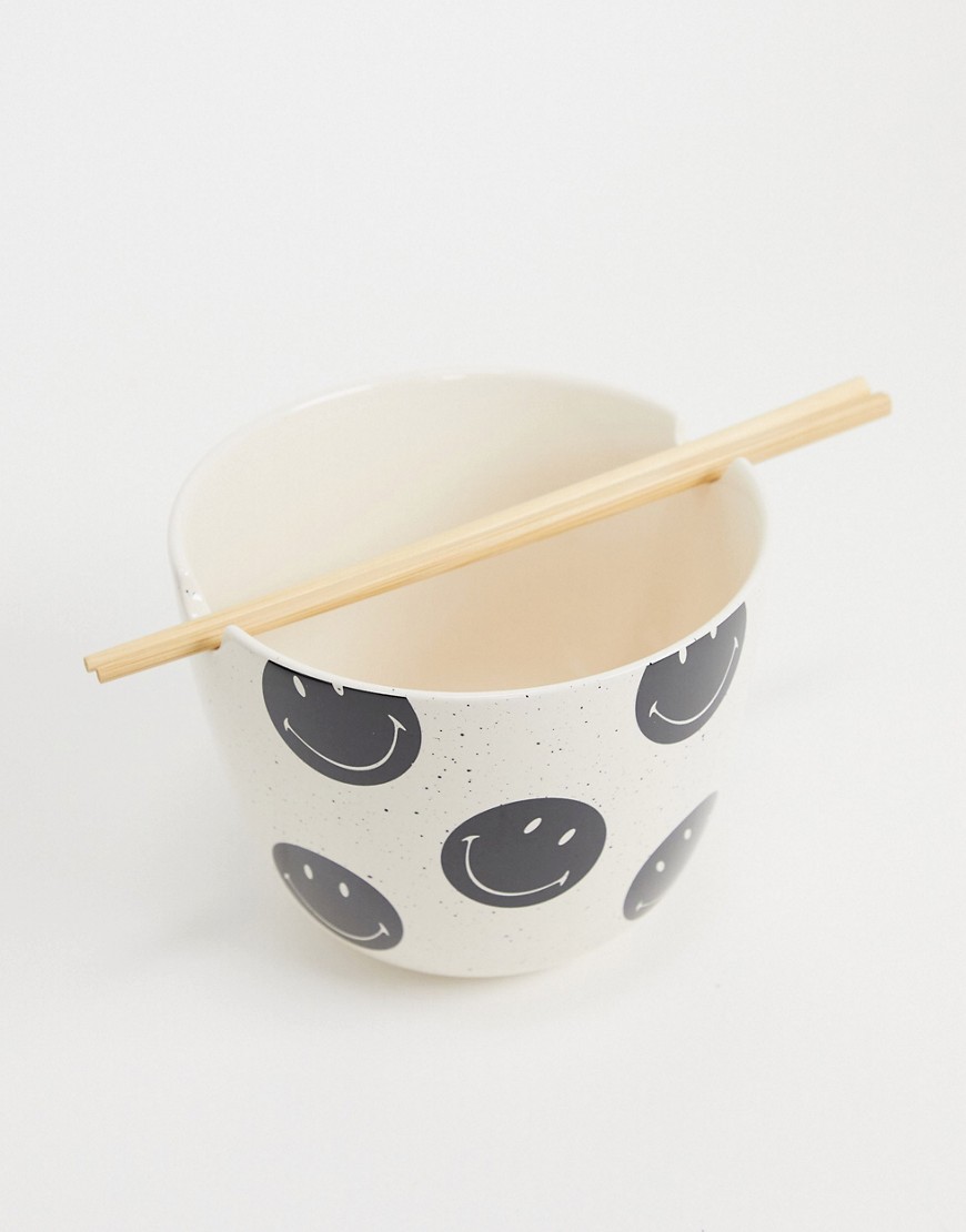 Typo x Smiley novelty noodle bowl in pink