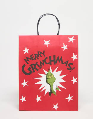 Typo x The Grinch Christmas gift bag | ASOS
